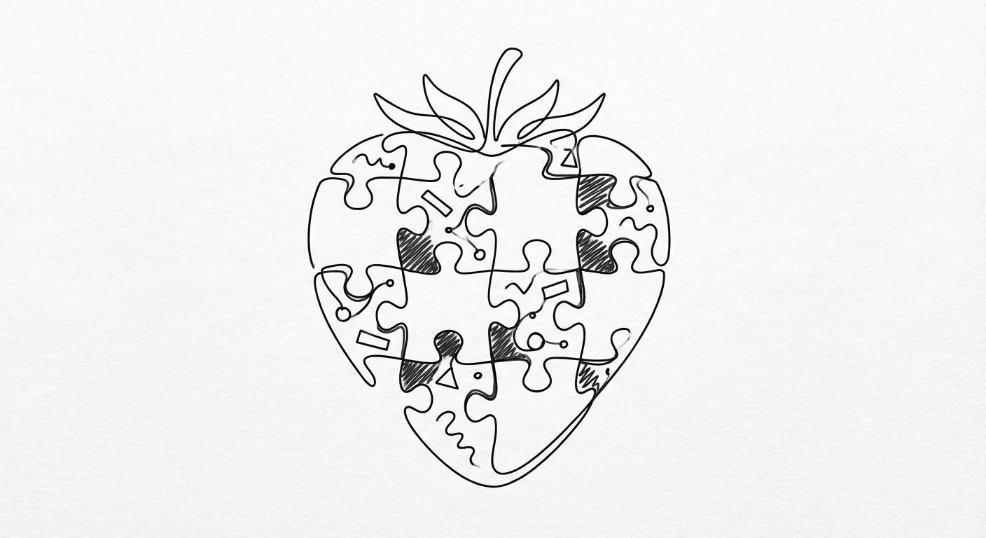 Illustration for Why AI Can't Count the R's in Strawberry