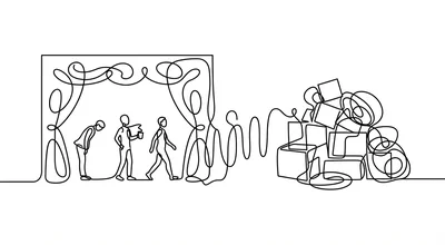 Illustration for Standup Theater: When Agile Becomes Performance